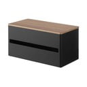 Portarotolo da cucina verticale nero in metallo Rin – YAMAZAKI