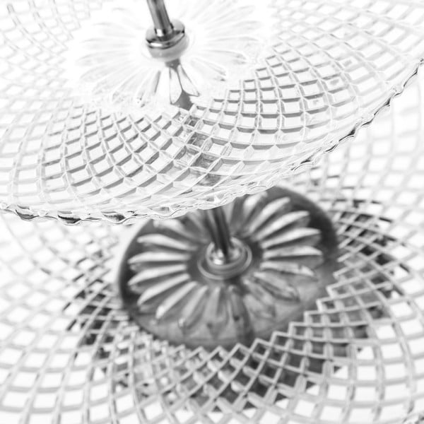 Alzatina in vetro Harlequin – Casa Selección-image-1