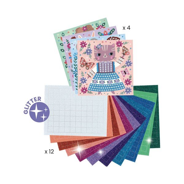 Set creativo Glittery Pets - Djeco-image-1