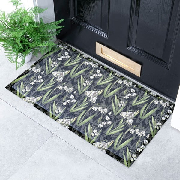 Zerbino 40x70 cm Lily of Valley x Celia Battaini – Artsy Doormats-image-1