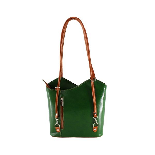 Borsa Phoebe in pelle verde - Chicca Borse-image-2