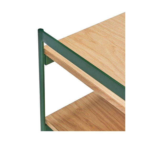 Tavolino con piano in rovere 43x43 cm Jaunty - Hübsch-image-4