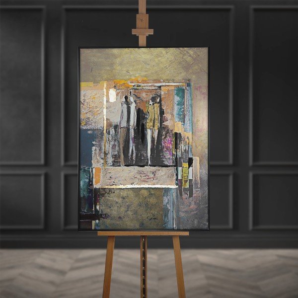 Obraz s ručně malovanými prvky 70x100 cm Loneliness – Styler-image-2