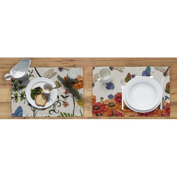 Set di 2 tovagliette, 45 x 30 cm Tierra Bella - Madre Selva-image-1