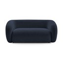 Divano blu scuro con rivestimento in ciniglia 160 cm Celine – Bobochic Paris