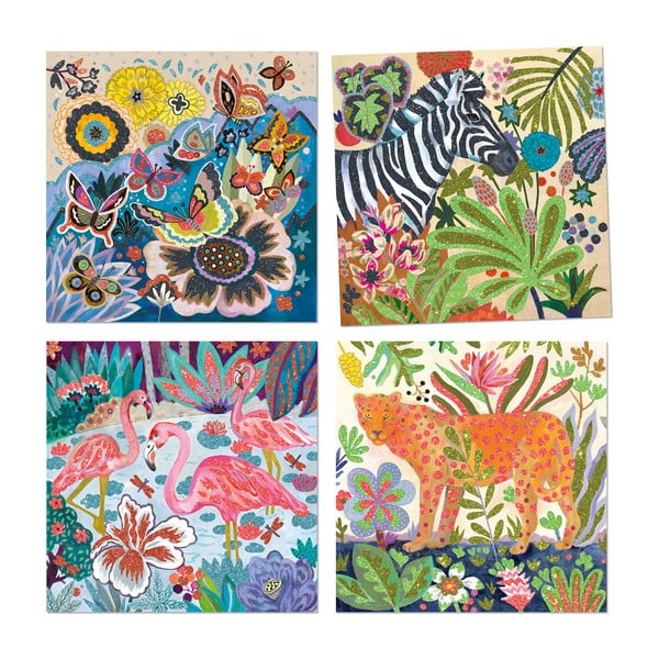 Set per sabbiatura Tropical Animals - Djeco