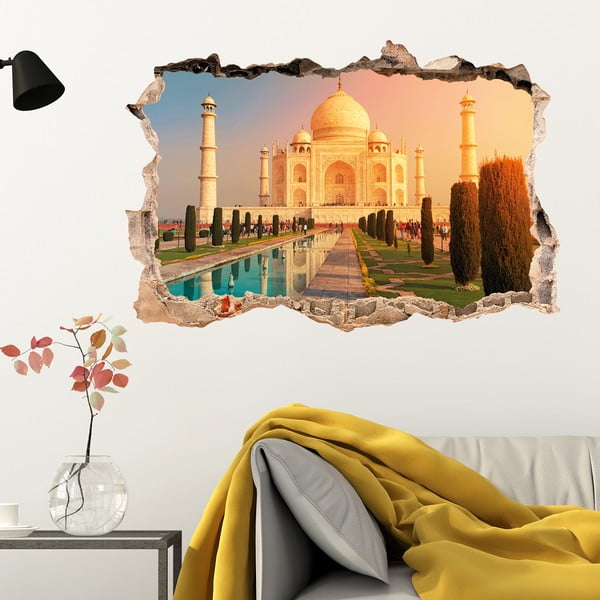 Adesivo murale 3D Taj Mahal - Ambiance