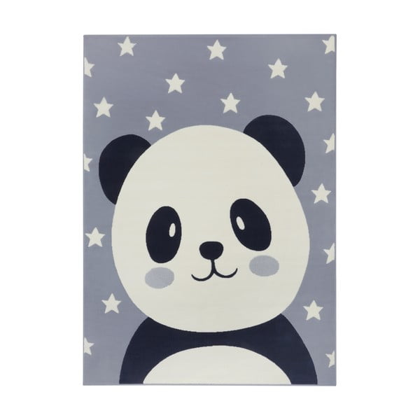 Tappeto grigio per bambini 170x120 cm Panda Pebbles - Hanse Home