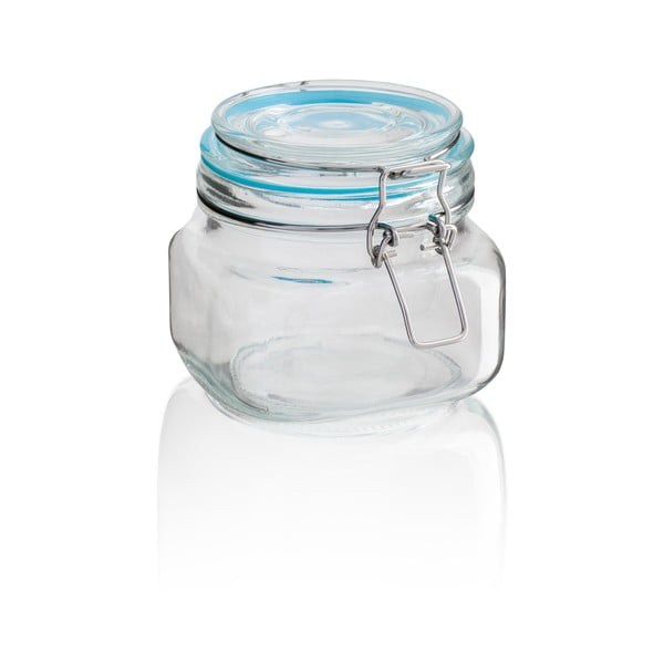 Skleněná dóza Sabichi Clip, 600 ml