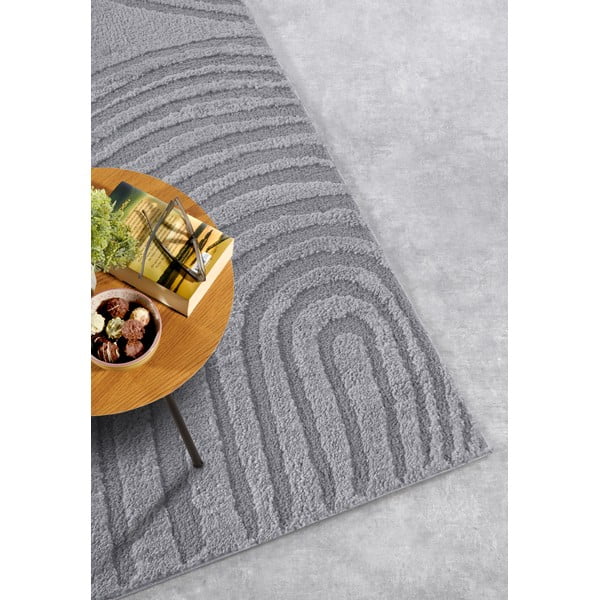 Tappeto grigio 160x235 cm Pigment Light Grey - Elle Decoration-image-2