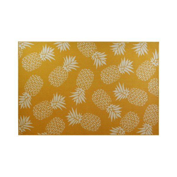 Tappeto giallo per esterni , 160 x 230 cm Ananas - Floorita-image-2
