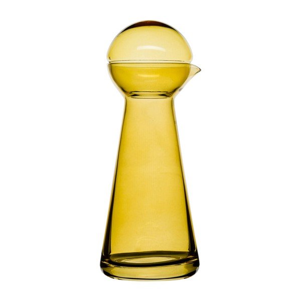 Jantarová karafa na víno Sagaform Birdie, 0,5 l