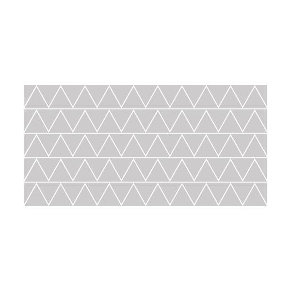 Set di adesivi per finestra 100 pz 10x10 cm Triangle – Ambiance-image-2