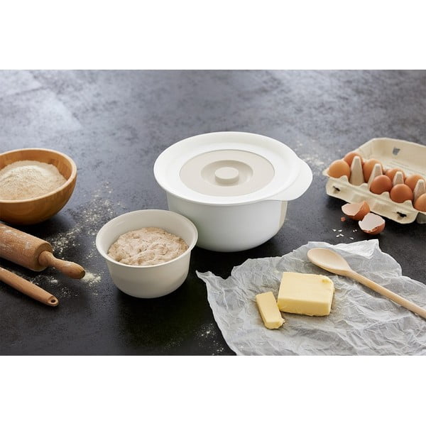 Ciotole in set bianche 2 pz ø 26 cm Fresh Baking – Rotho-image-1