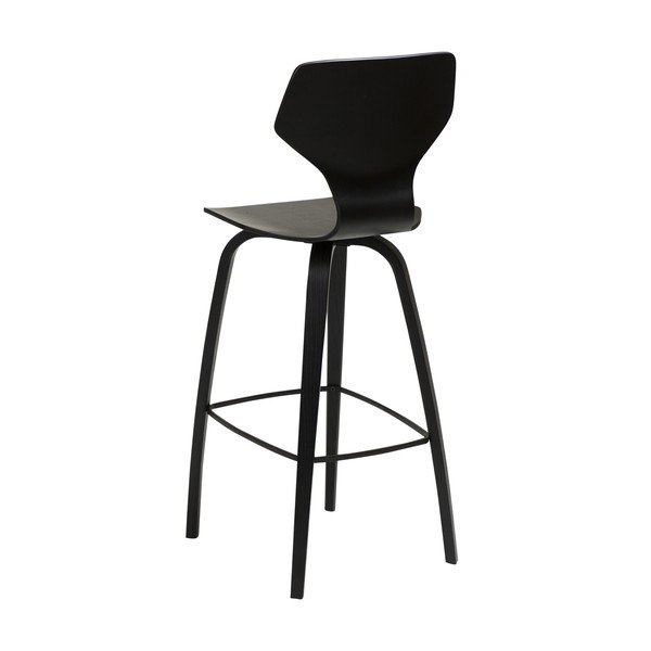 Sgabello da bar nero (altezza della seduta 75 cm) S.I.T – DAN-FORM Denmark-image-2