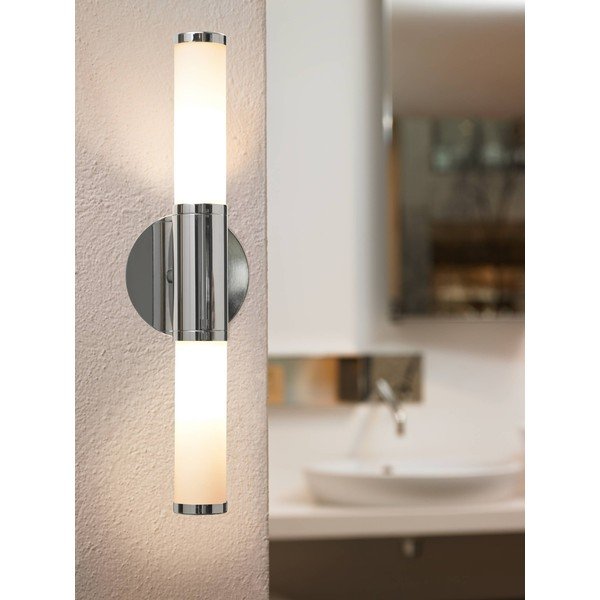 Lampada da parete argentata PALMERA – EGLO-image-1