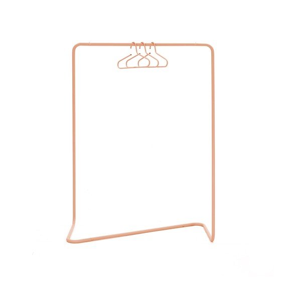 Stand appendiabiti color salmone in acciaio 118x160x57 cm Hang-On – Spinder Design-image-3
