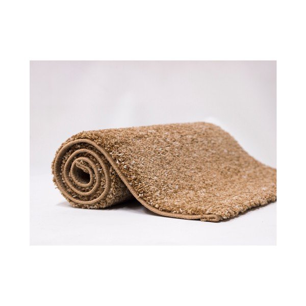 Tappeto marrone Babel Liso Camel, 133 x 190 cm - Universal-image-2
