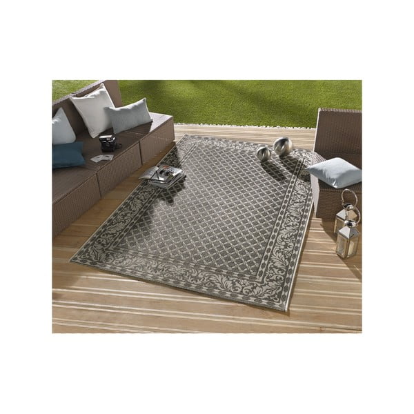 Tappeto da esterno grigio e crema , 160 x 230 cm Royal - NORTHRUGS-image-4