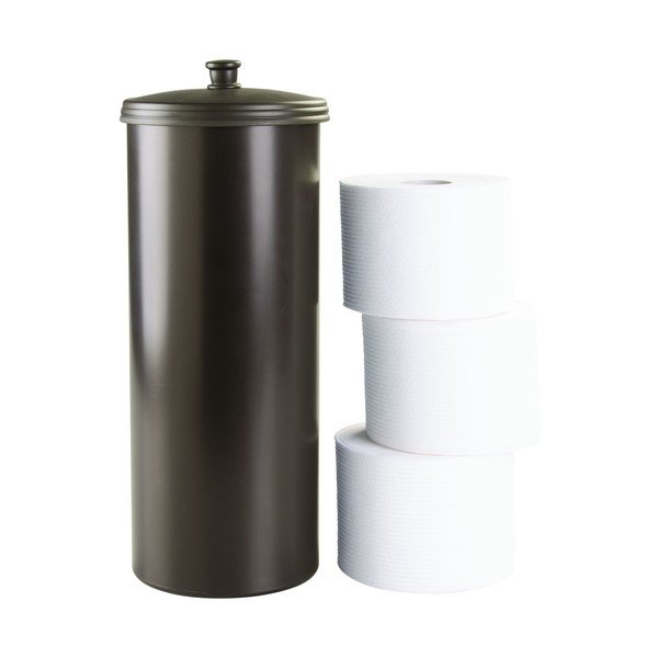 Distributore di carta igienica in bronzo, altezza 39 cm Kent - iDesign-image-3