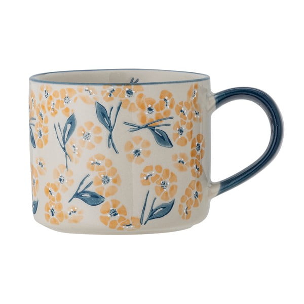 Tazza blu/beige in gres 400 ml Myah – Bloomingville