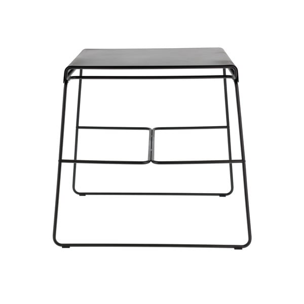 Tavolo da pranzo in metallo nero 58x75 cm A-Café - Zone-image-2