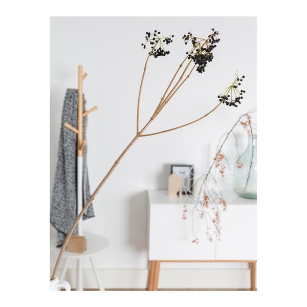 Appendiabiti bianchi con vano portaoggetti Table Tree - Zuiver-image-2