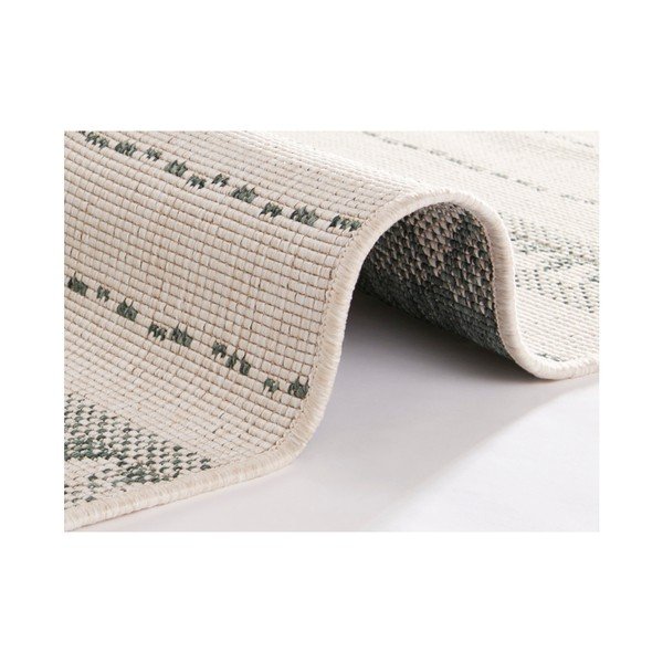 Tappeto da esterno verde e crema , 160 x 230 cm Bahamas - NORTHRUGS-image-3