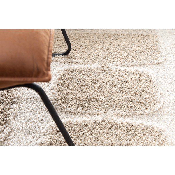 Tappeto beige/color crema 120x170 cm Ember – Universal-image-2