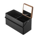 Organizer da bagno in metallo nero per cosmetici - YAMAZAKI