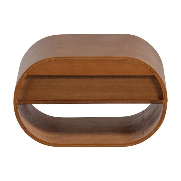 Mensola di colore naturale con ripiani multipli 39 cm Momo – WOOOD-image-2