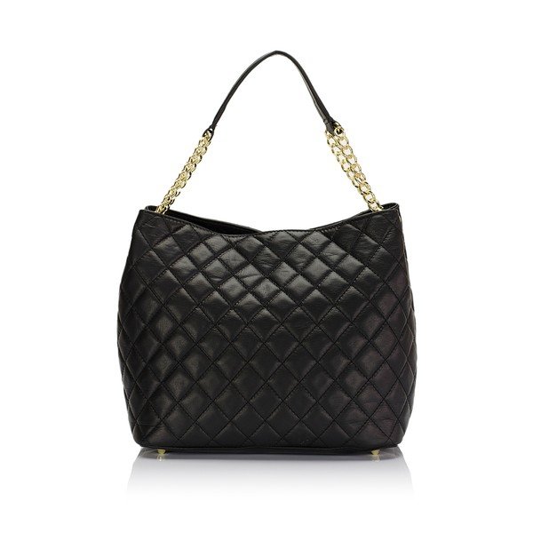 Borsa Liberata in pelle nera - Markese-image-1