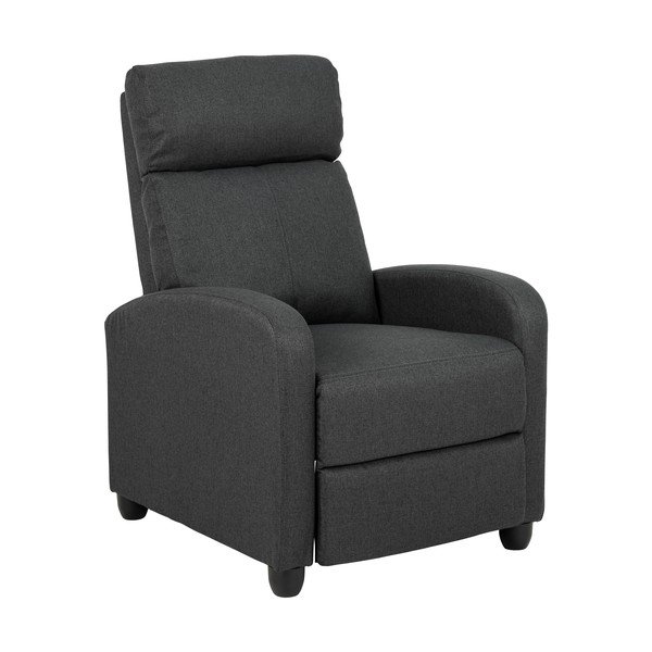 Poltrona relax antracite Siom - Actona