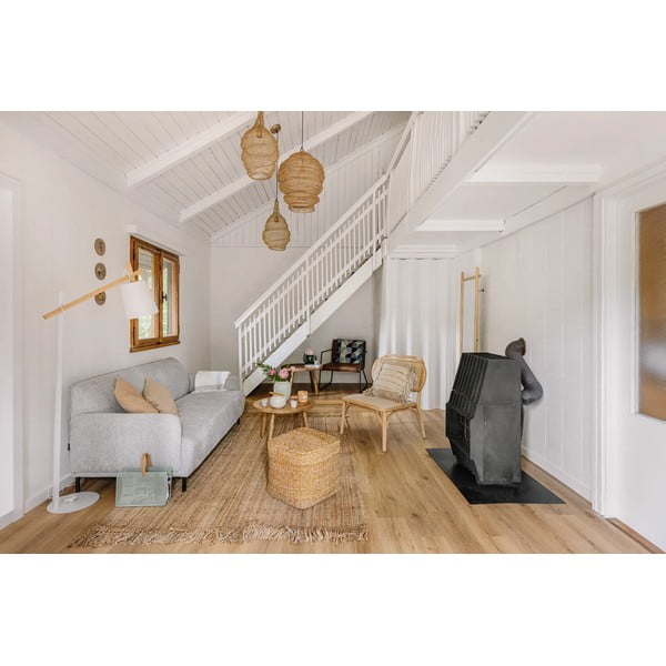 Tappeto di colore naturale in iuta tessuto a mano 120x170 cm Jute – Flair Rugs-image-4