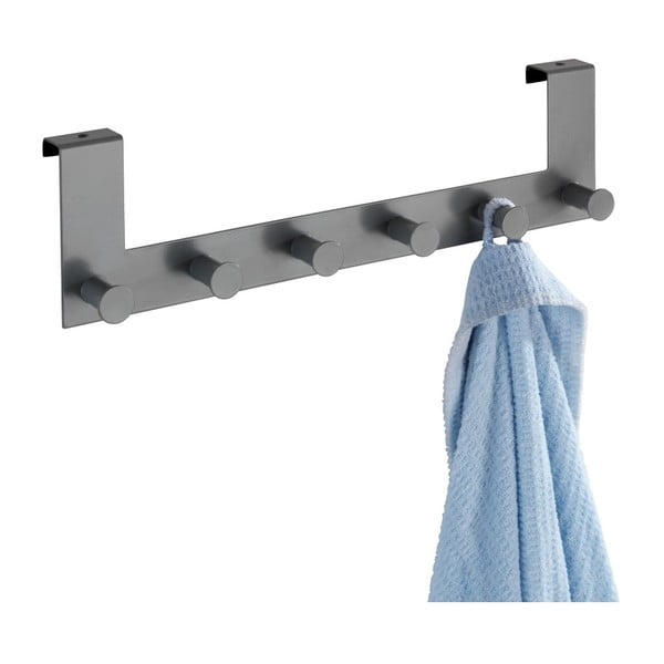 Appendiabiti in metallo grigio 39 cm Celano - Wenko-image-3