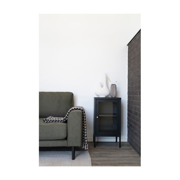 Vetrina in metallo nero 38x70 cm Dalby - House Nordic-image-4