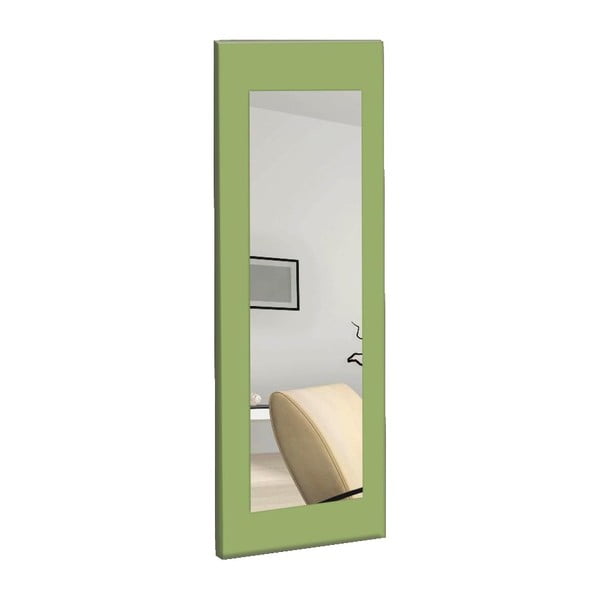 Specchio da parete con cornice verde Chiva, 40 x 120 cm - Oyo Concept