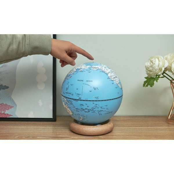 Mappamondo ø 20 cm Atlas LED – Gingko-image-3