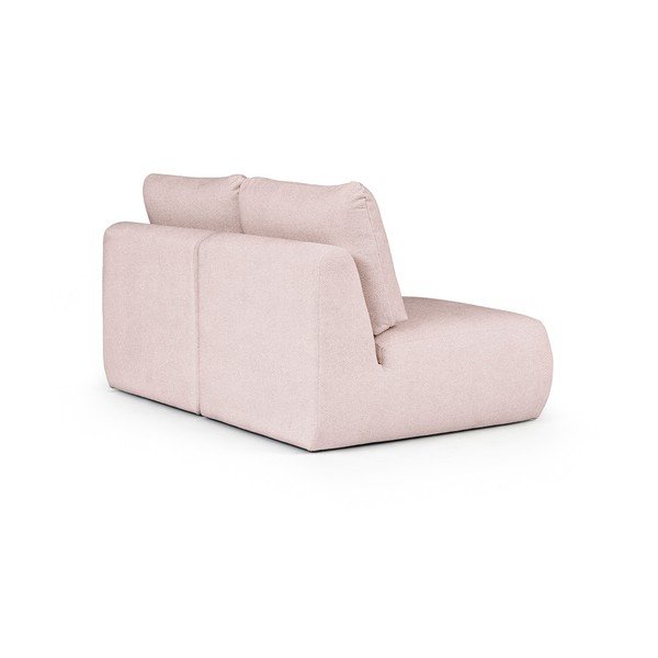 Divano rosa chiaro rivestito in bouclé 164 cm Mirel – Rodier-image-4