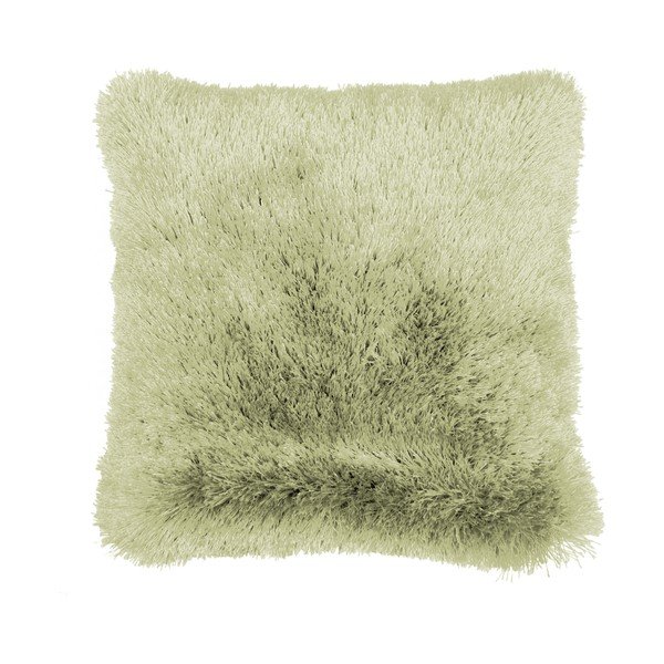 Béžový polštář ZicZac Micropluche Silk