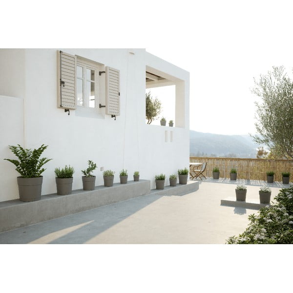 Vaso in plastica riciclata ø 35 cm Capri - Artevasi-image-3