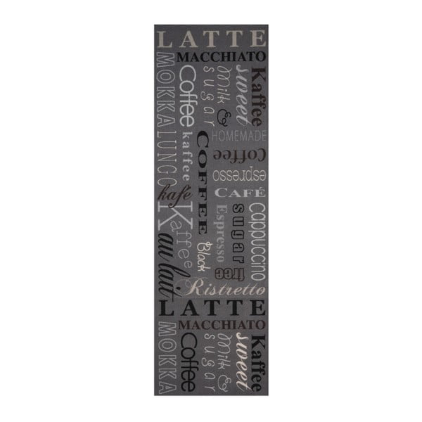 Runner grigio Coffee Choice, 45 x 140 cm Cook & Clean - Zala Living