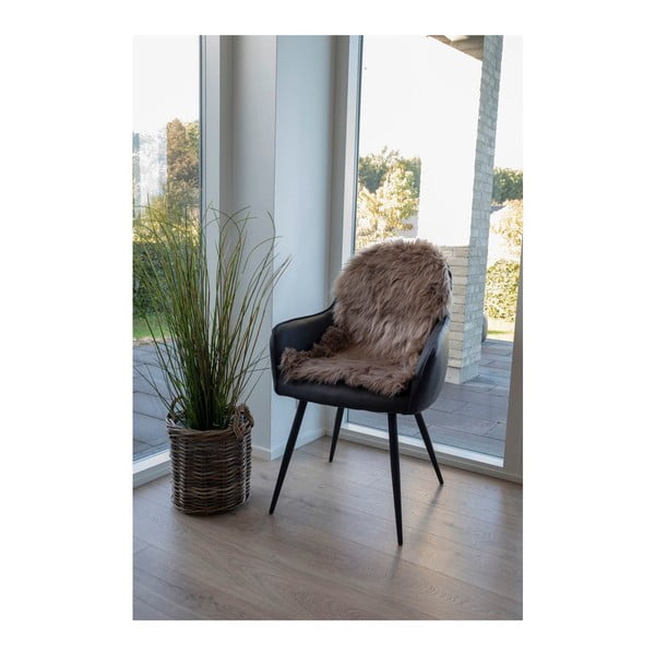 Pelliccia sintetica marrone 50x85 cm - House Nordic-image-1