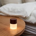 Lampada da tavolo portatile in legno di noce Lemelia - Gingko