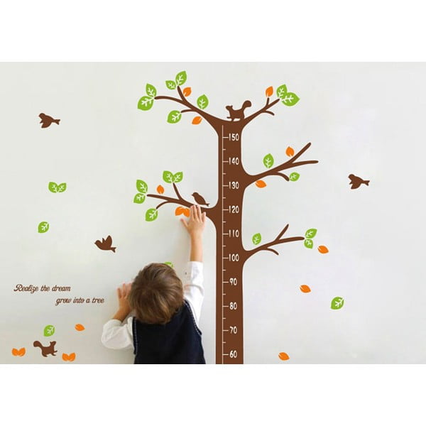 Adesivo per bambini - metro per porta o parete 60x190 cm Dreaming Tree - Ambiance-image-1