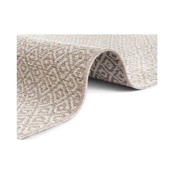 Tappeto per esterni Bloom Croix beige e crema, 160 x 230 cm - Elle Decoration-image-3