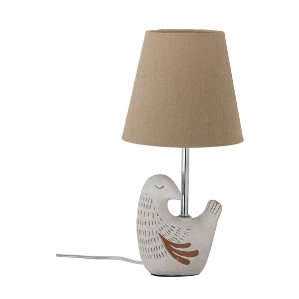 Lampada da tavolo beige con paralume in tessuto (altezza 40 cm) Kylie - Bloomingville