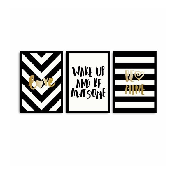 Set di 3 poster 35x50 cm - Wallity