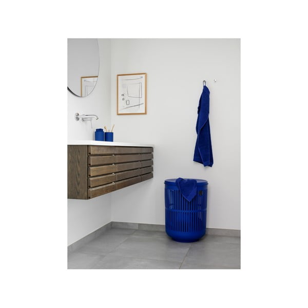 Tazza in gres blu per spazzolini da denti Ume - Zone-image-4