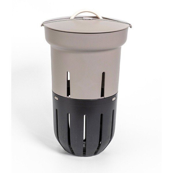 Compostiera grigio tortora – Plastia
